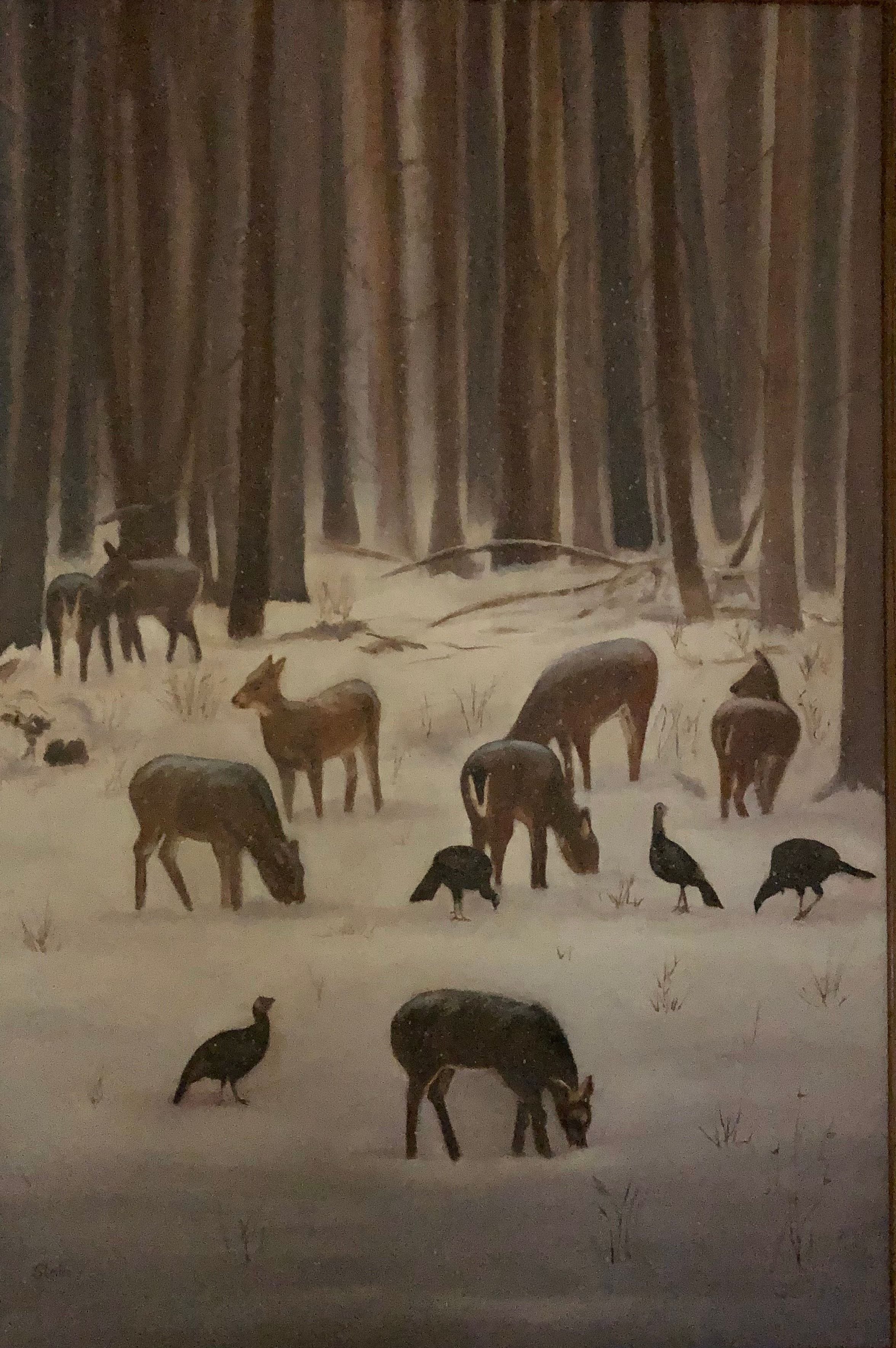 Painting Of Different Animals