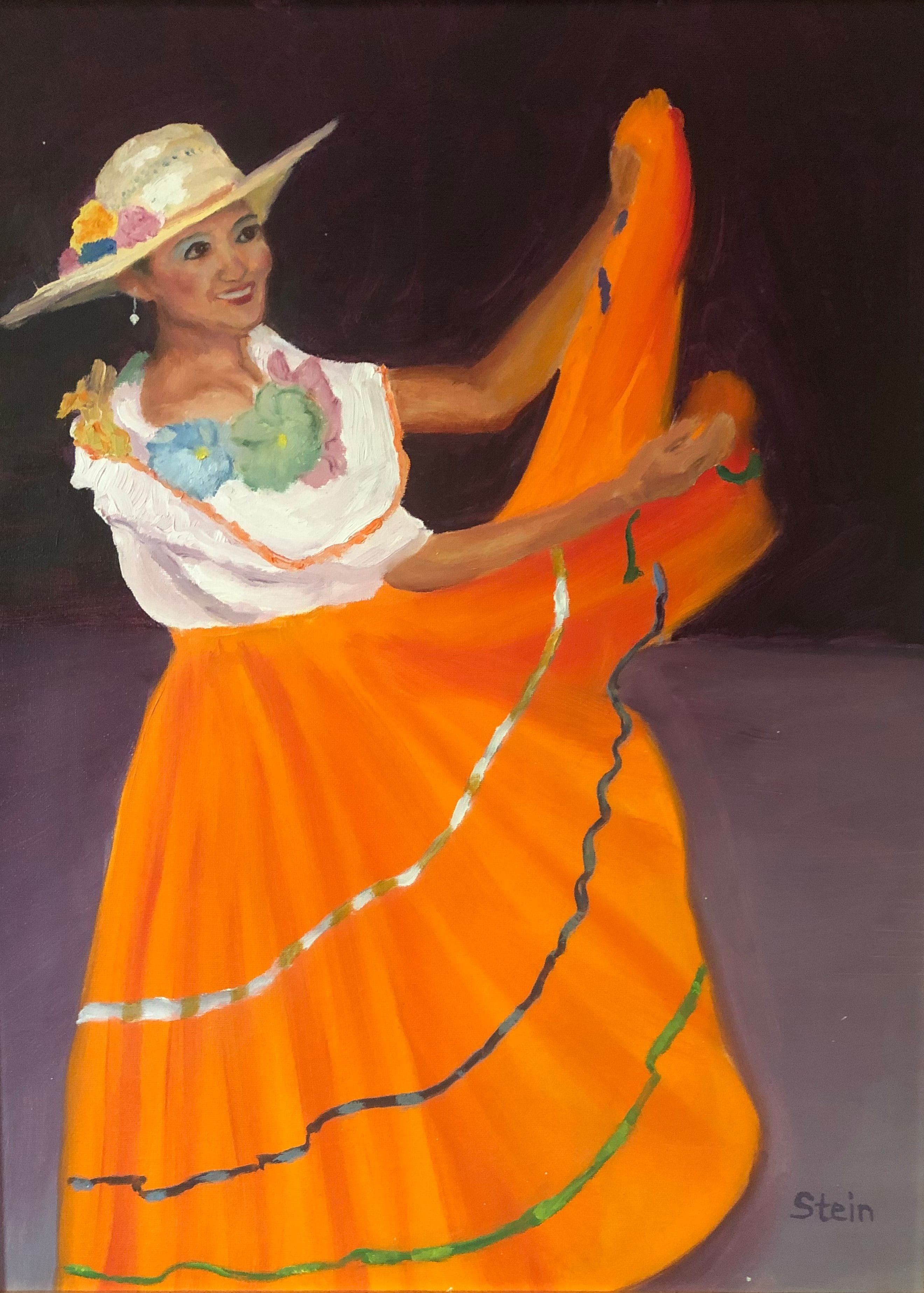 Dancing Woman Painting